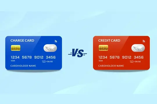 The Differences Between A Credit Card And A Charge Card